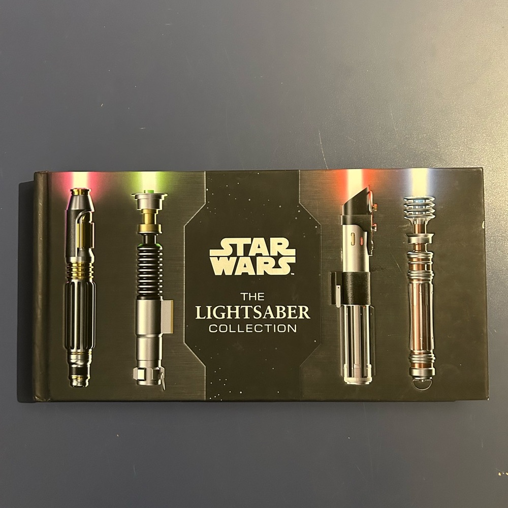 Star Wars The Lightsaber Collection Book hardcover